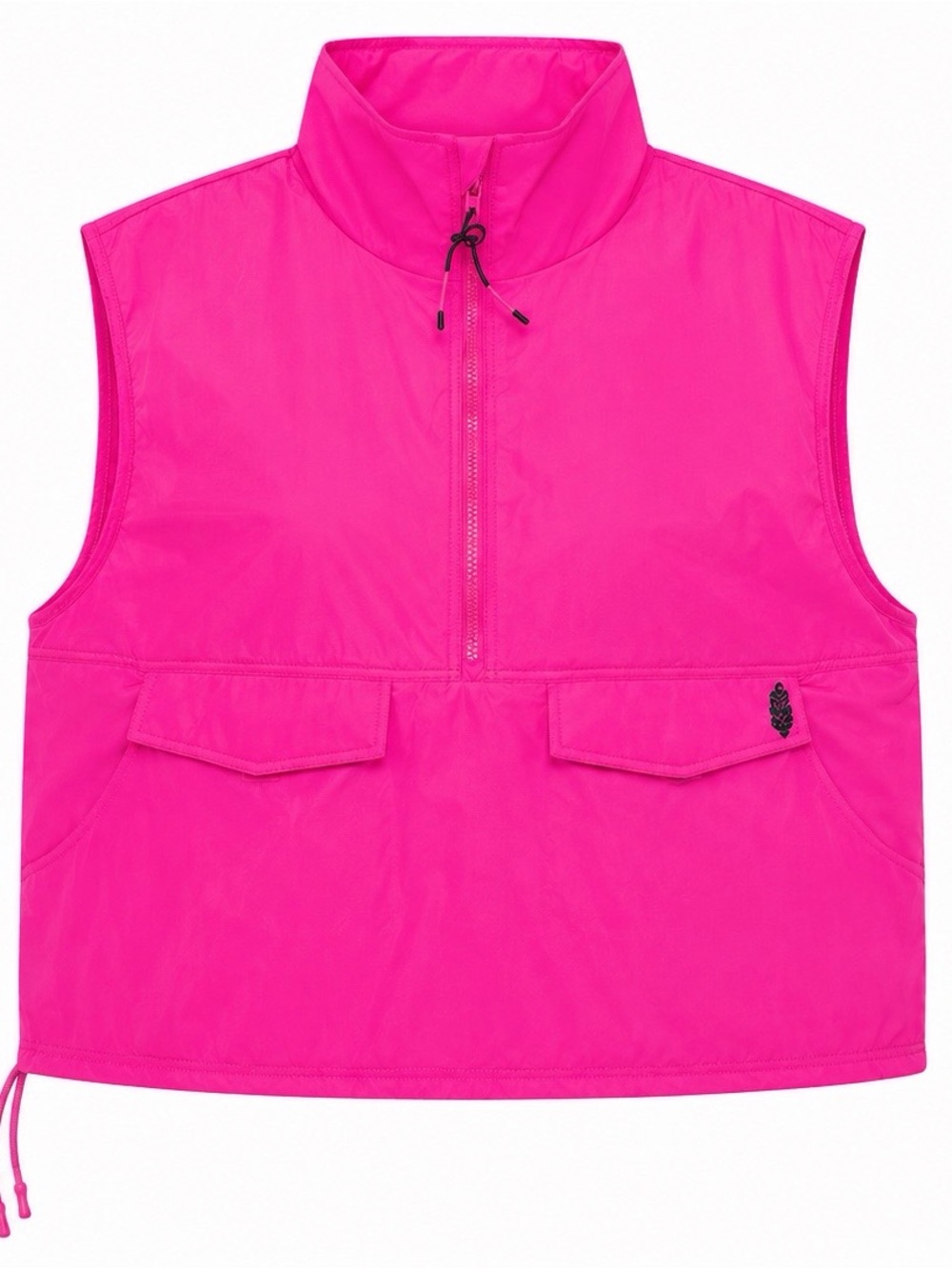 FP Movement by Free People Hot Pink Packable Sleeveless Pullover Vest